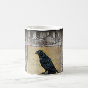 Raven Halloween Coffee Mug