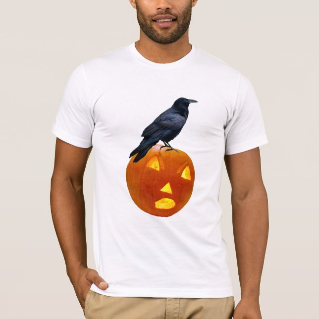 Raven Jack-o-Lantern T-Shirt (Front)