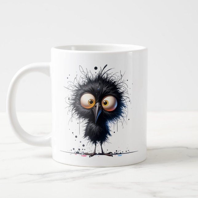 Raven Jumbo Mug (Left)