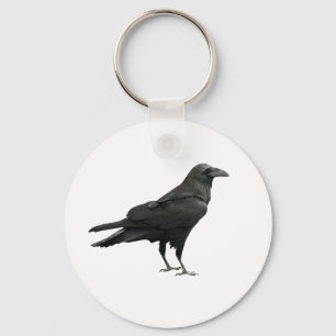 Raven Key Ring