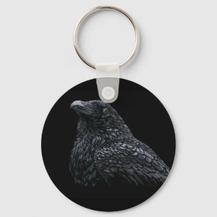 Raven Key Ring