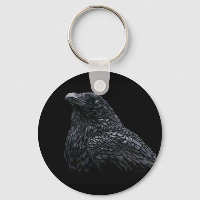 Raven Key Ring (Front)