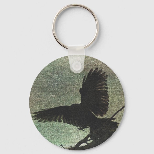 Raven Key Ring (Front)