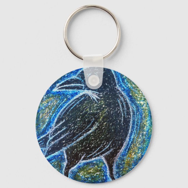Raven Key Ring (Front)