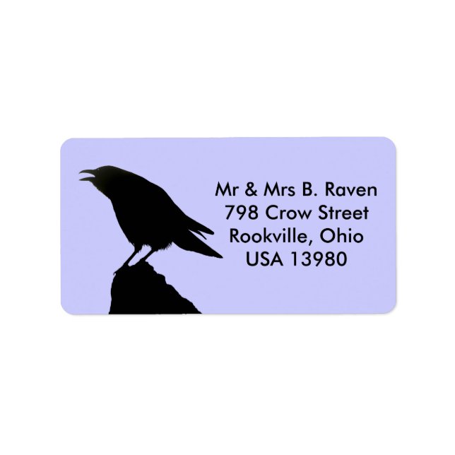 Raven Labels (Front)