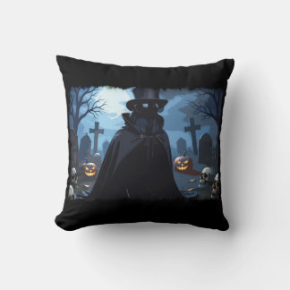 Raven Lord - Halloween Goth Design Cushion
