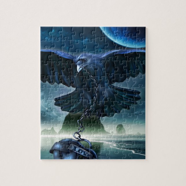Raven Love Puzzle (Vertical)