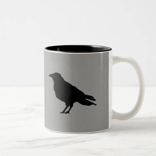 Raven Lunatic Mug (Right)