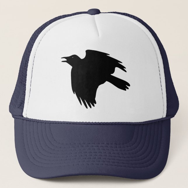 Raven Lunatic Trucker Hat (Front)