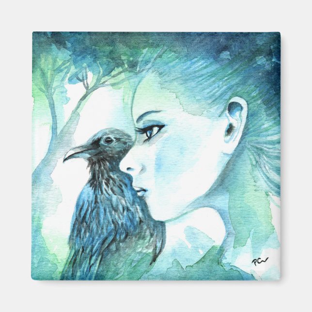Raven Magnet (Front)