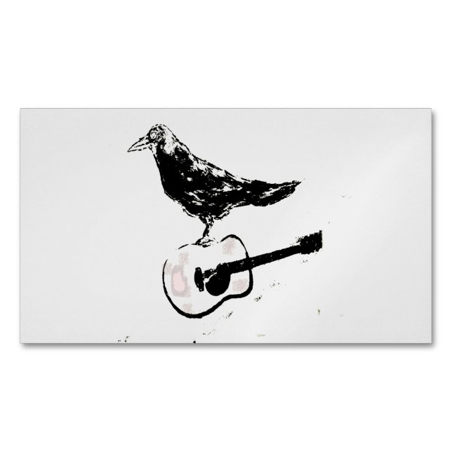 Raven Magnetic Business Card (Front)