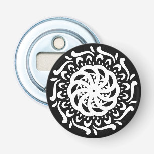 Raven Mandala Bottle Opener