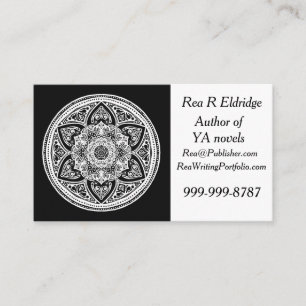Raven Mandala Business Card