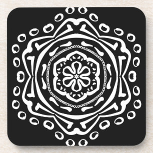 Raven Mandala Coaster