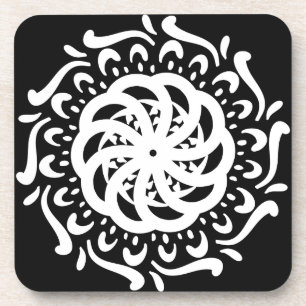 Raven Mandala Coaster