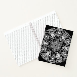 Raven Mandala Notebook