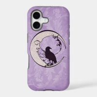 Raven Moon iPhone Case