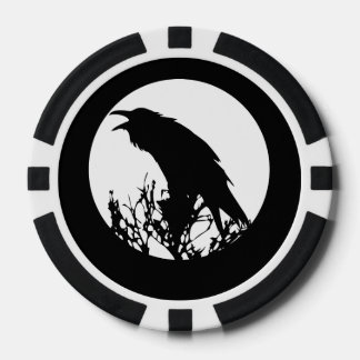 Raven Moon Poker Chips