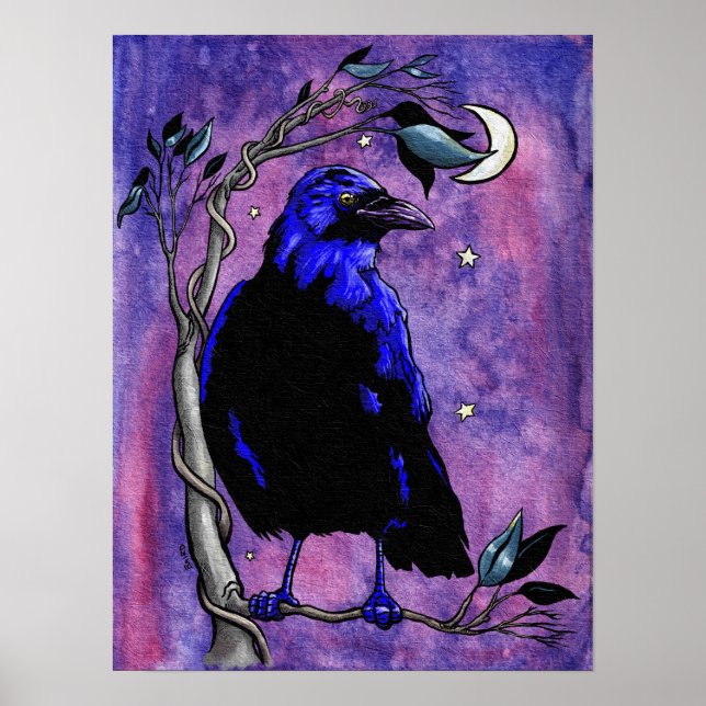 Raven Moon Poster (Front)