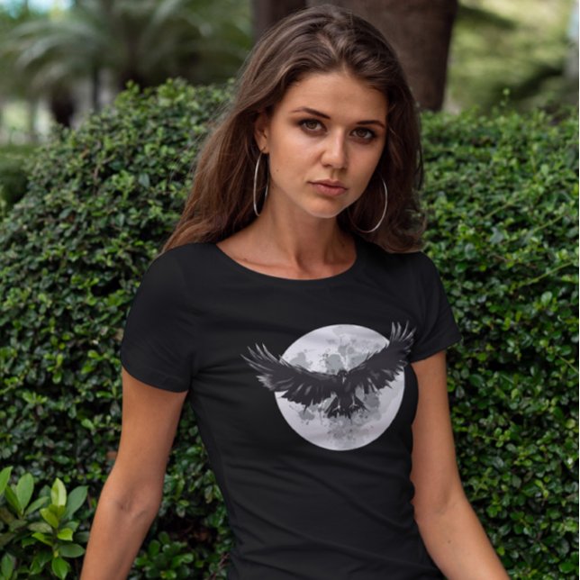 Raven Moon   T-Shirt (Creator Uploaded)