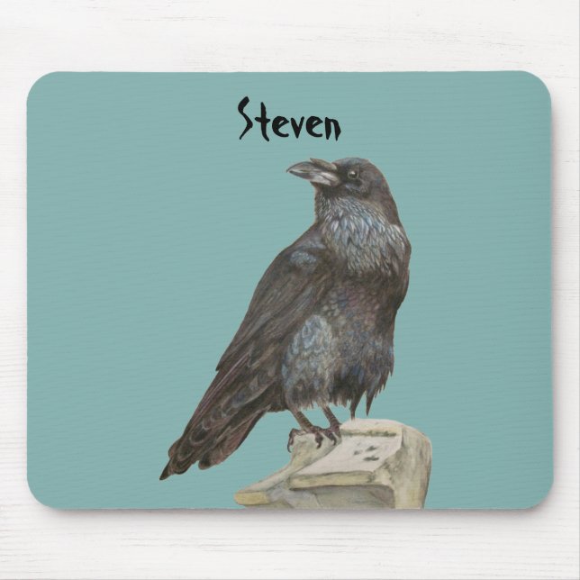 Raven Mouse Pad (Front)