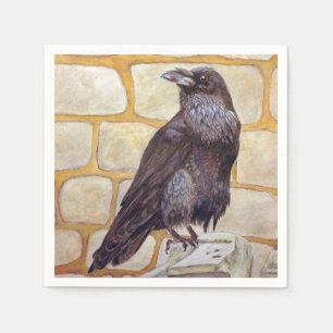 Raven Napkin