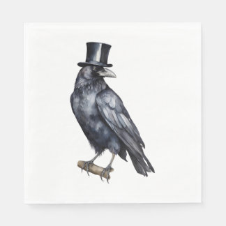 Raven Napkin