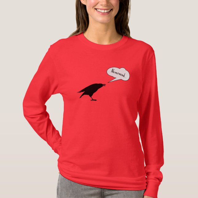 Raven Nevermind T-Shirt (Front)