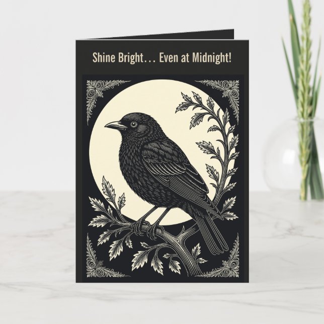 Raven of the Moonlit Crest Card (Front)