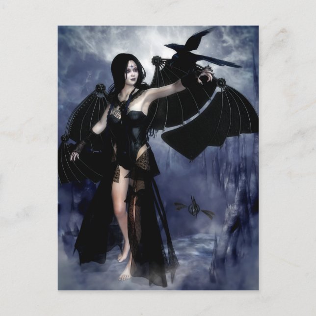 Raven of the Night Postcard (Front)