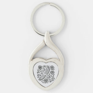 Raven of Transformation Key Ring