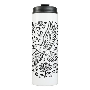 Raven of Transformation Thermal Tumbler