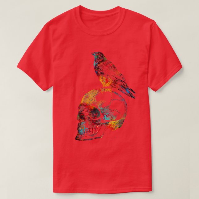 Raven on a2 T-Shirt (Design Front)