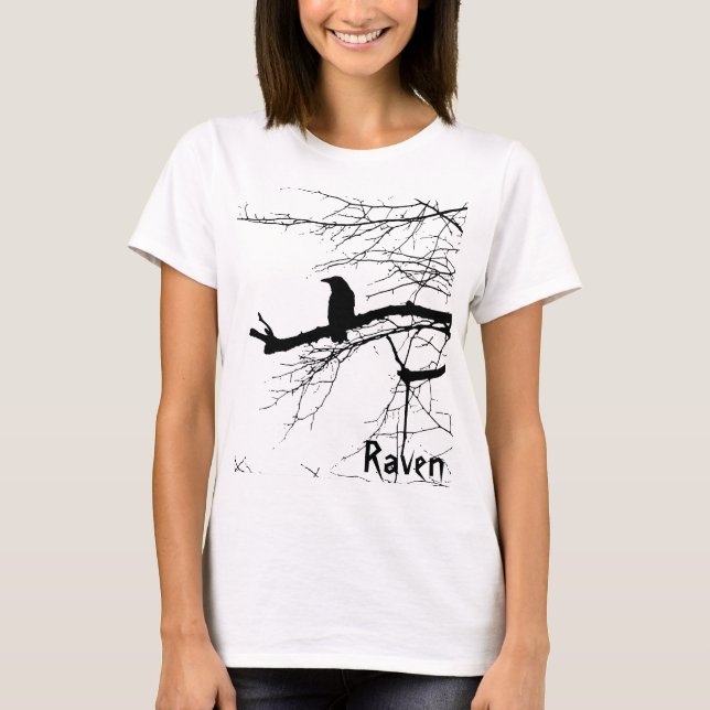 Raven on the Tree T-Shirt (Front)