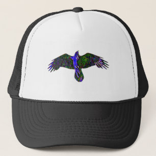 Raven Paint Trucker Hat