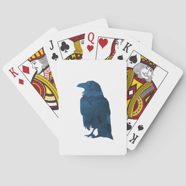 Raven Playing Cards (Back)