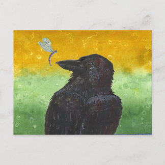 Raven Ponders Postcard