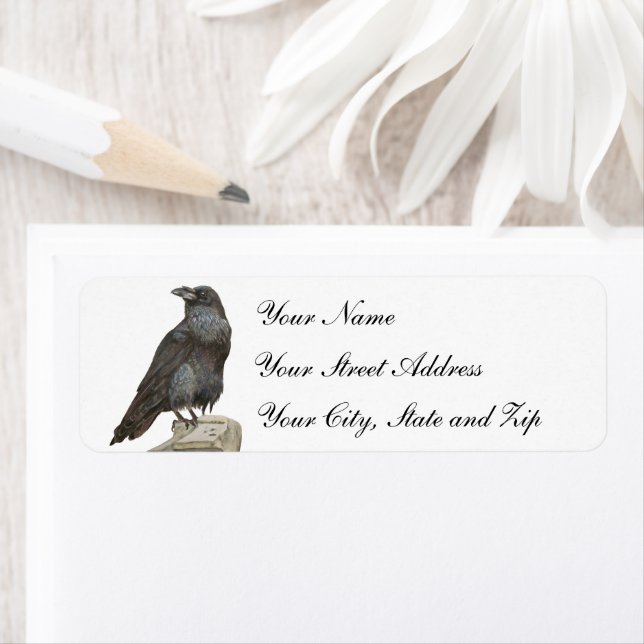 Raven Return Address Label (Insitu)
