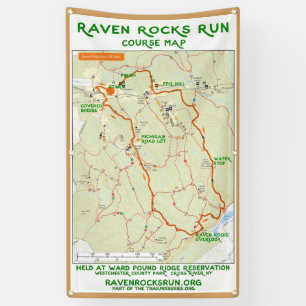 Raven Rocks Run Map Banner