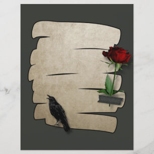 Raven Rose Paper Gothic Scrapbook Craft