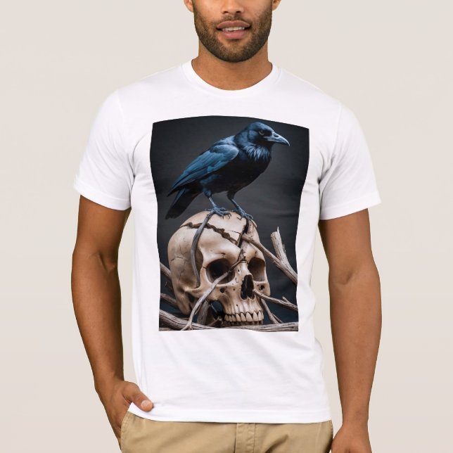 Raven’s Rest Skeleton Reverie T-Shirt (Front)