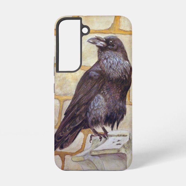 Raven Samsung Galaxy S22 Case (Back)