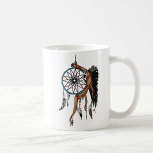 Raven Spirit Dreamcatcher Coffee Mug