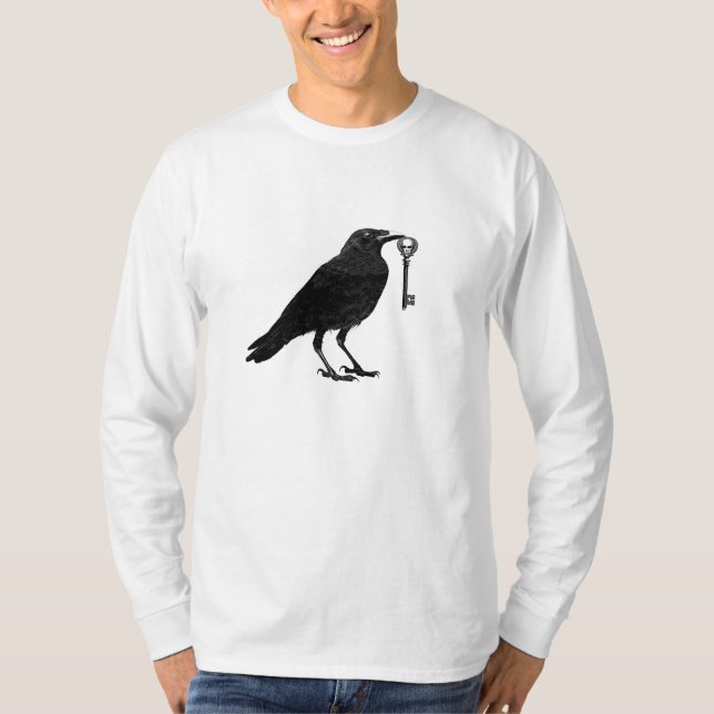 Raven Steals Skeleton Key T-Shirt (Front)