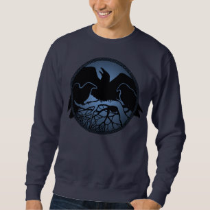 Raven Sweatshirt Unisex Raven Native Art Shirts