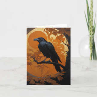 raven time thank you card