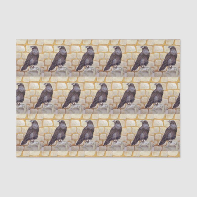 Raven Tissue Paper (Front)