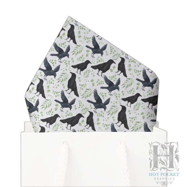 Raven Tissue Paper in White (Creator Uploaded)