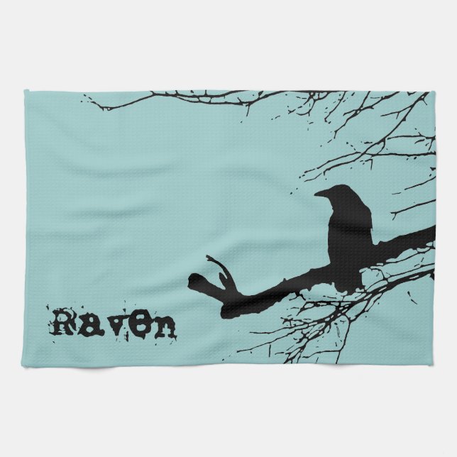Raven Towel (Horizontal)