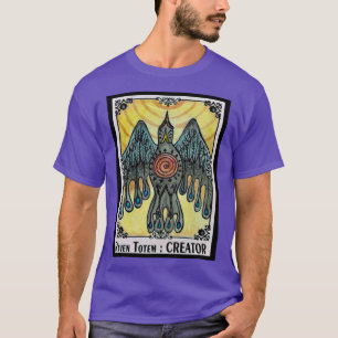 Raven TShirtCreator Raven Totem Spirit Guide T-Shirt